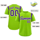 Custom Classic Style Full Button Authentic Baseball Jersey Personalized Name Big Size