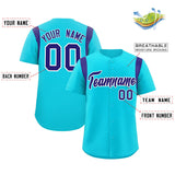 Custom Classic Style Full Button Authentic Baseball Jersey Personalized Logo for Adult