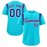 Custom Classic Style Full Button Authentic Baseball Jersey Personalized Logo for Adult