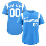 Custom Classic Style Full Button Authentic Baseball Jersey Personalized Name Big Size