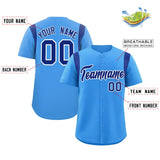 Custom Classic Style Full Button Authentic Baseball Jersey Personalized Logo for Adult