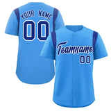 Custom Classic Style Full Button Authentic Baseball Jersey Personalized Logo for Adult