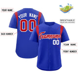 Custom Classic Style Full Button Authentic Baseball Jersey Personalized Logo for Adult