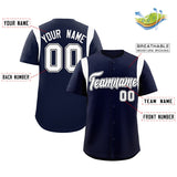 Custom Classic Style Full Button Authentic Baseball Jersey Personalized Logo for Adult
