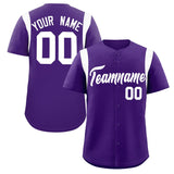 Custom Classic Style Full Button Authentic Baseball Jersey Personalized Name for Adult