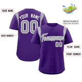 Custom Classic Style Full Button Authentic Baseball Jersey Personalized Name/Numberfor Men