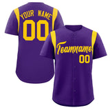 Custom Classic Style Full Button Authentic Baseball Jersey Personalized Name Big Size