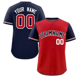Custom Baseball Jersey Color Block Raglan Sleeves Personalized Name Number Athletic Jersey