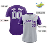 Custom Baseball Jersey Color Block Raglan Sleeves Personalized Name Number Athletic Jersey