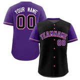 Custom Baseball Jersey Color Block Raglan Sleeves Personalized Name Number Athletic Jersey