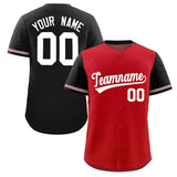 Custom Baseball Jersey Color Block Raglan Sleeves Shirt Customizable Name Number Team Jersey