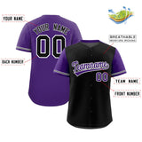 Custom Baseball Jersey Color Block Raglan Sleeves Shirt Customizable Name Number Team Uniform