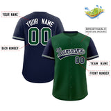 Custom Baseball Jersey Color Block Raglan Sleeves Shirt Customizable Name Number Team Uniform