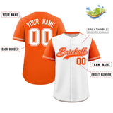 Custom Baseball Jersey Color Block Raglan Sleeves Shirt Customizable Unique Name Number Team Jersey