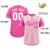 Custom Baseball Jersey Color Block Raglan Sleeves Shirt Customizable Name Number Practice Sport Shirts