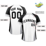 Custom Personalized Your Style Color Block Authentic Baseball Jersey