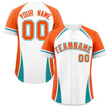 Custom Personalized Your Style Color Block Authentic Baseball Jersey