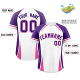 Custom Personalized Logo Color Block Authentic Baseball Jersey