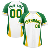 Custom Personalized Name/Number Color Block Authentic Baseball Jersey
