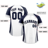 Custom Personalized Name/Number Color Block Authentic Baseball Jersey