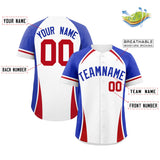 Custom Personalized Logo for Men Color Block Authentic Baseball Jersey