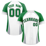 Custom Personalized Logo for Men Color Block Authentic Baseball Jersey