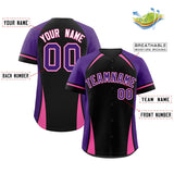 Custom Personalized Your Style Color Block Authentic Baseball Jersey