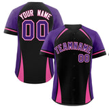 Custom Personalized Your Style Color Block Authentic Baseball Jersey