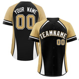 Custom Personalized Logo Color Block Authentic Baseball Jersey