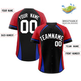 Custom Personalized Name/Number Color Block Authentic Baseball Jersey