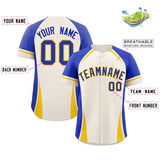 Custom Personalized Logo Color Block Authentic Baseball Jersey