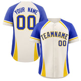 Custom Personalized Logo Color Block Authentic Baseball Jersey