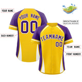 Custom Personalized Logo for Men Color Block Authentic Baseball Jersey