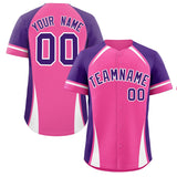 Custom Personalized Your Style Color Block Authentic Baseball Jersey