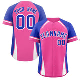 Custom Personalized Logo Color Block Authentic Baseball Jersey