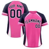Custom Personalized Name/Number Color Block Authentic Baseball Jersey