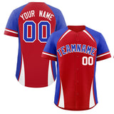 Custom Personalized Logo Color Block Authentic Baseball Jersey