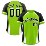 Custom Personalized Logo for Men Color Block Authentic Baseball Jersey