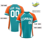 Custom Personalized Logo Color Block Authentic Baseball Jersey