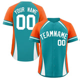 Custom Personalized Logo Color Block Authentic Baseball Jersey