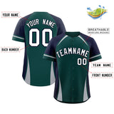 Custom Personalized Name/Number Color Block Authentic Baseball Jersey