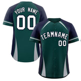 Custom Personalized Name/Number Color Block Authentic Baseball Jersey