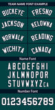 Custom Personalized Name/Number Color Block Authentic Baseball Jersey