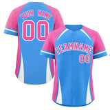 Custom Personalized Name/Number Color Block Authentic Baseball Jersey