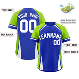 Custom Personalized Name/Number Color Block Authentic Baseball Jersey