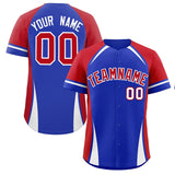 Custom Personalized Logo for Men Color Block Authentic Baseball Jersey