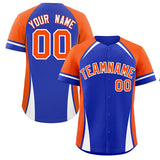 Custom Personalized Name/Number Color Block Authentic Baseball Jersey