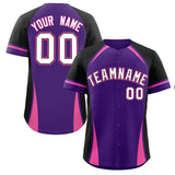 Custom Personalized Name/Number Color Block Authentic Baseball Jersey