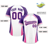 Custom Personalized Color Block Authentic Baseball Jersey Big Size