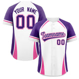 Custom Personalized Color Block Authentic Baseball Jersey Big Size